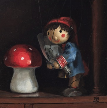 Lighting Mushrooms
2010, 8x8"
~sold~